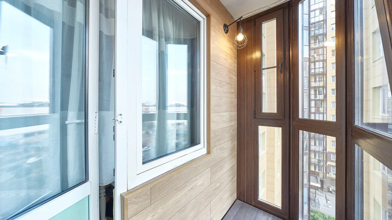 Отделка балконов под ключ в Видном